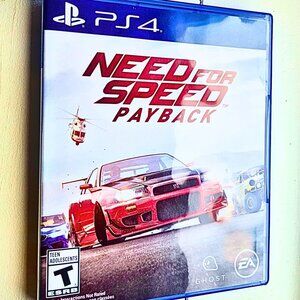 Need for Speed Payback PS4 PlayStation 4 EA Racing Game Complete Like New